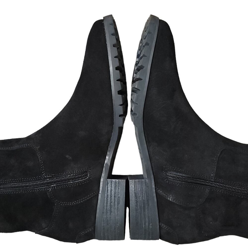 Blondo Pakita Tall Boots Black Suede Waterproof - Picture 11 of 16